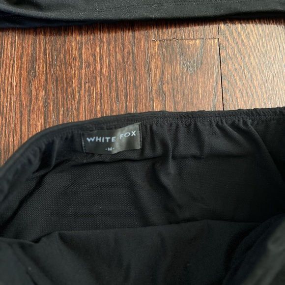 White Fox Two-Piece Beaded Black Set - Picture 5 of 5